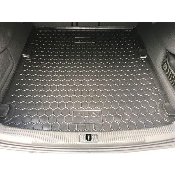 Коврик в багажник резиновый для Audi A6 (C7) 2011- / Ауди A6 (C7) Седан 111536 фото