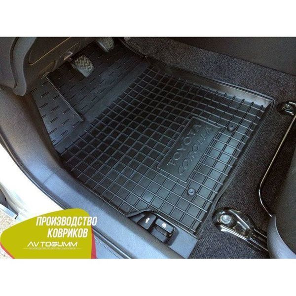Килимки в салон автогум для Toyota Corolla / Тойота Королла 2007-2013 11317 фото