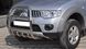 Кенгурятник для Mitsubishi L 200 96-06 07-10 10-15 15+ Защита заднего бампера/дуги/пороги AUG0407 фото 2