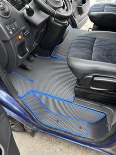 Ева килимки в салон для Renault Master 3 2010-2024 + доповнення пороги та штори / Рено Мастер 3 килимки 2637391022 фото
