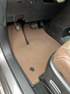 Ева коврики в салон для Toyota Sienna 2010-2020 / Тойота Сиена коврики 2637390230 фото