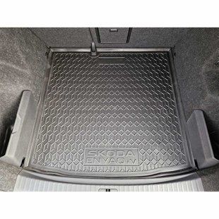 Килимок в багажник гумовий для Skoda Enyaq iV coupe (без органайзера) 112227 фото