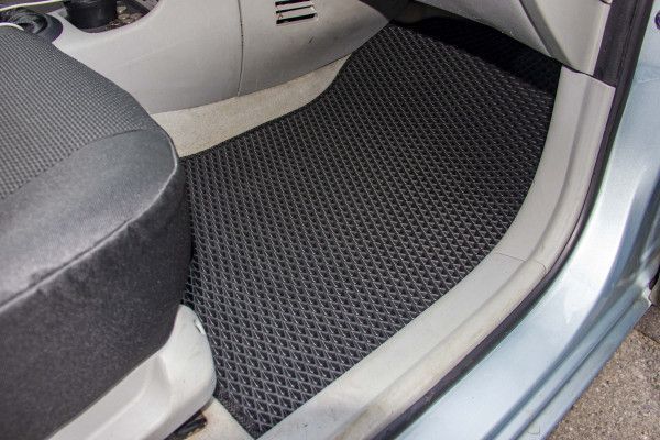 Ева коврики в салон для Hyundai Accent 2005-2010 / Хюндай Акцент коврики 2637390130 фото