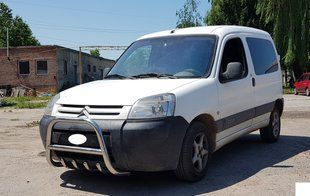 Кенгурятник передній захист для Peugeot Partner 1996-2008+ AUG0159 фото