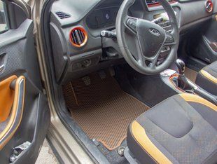 Ева килимки в салон для Chery Tiggo 2 2016-2020 / Чері тіго килимки 2637391127 фото
