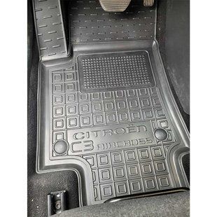 Килимки в салон автогум для Citroen C 3 Aircross 2017 / Сітроен С 3 автогум 11941 фото