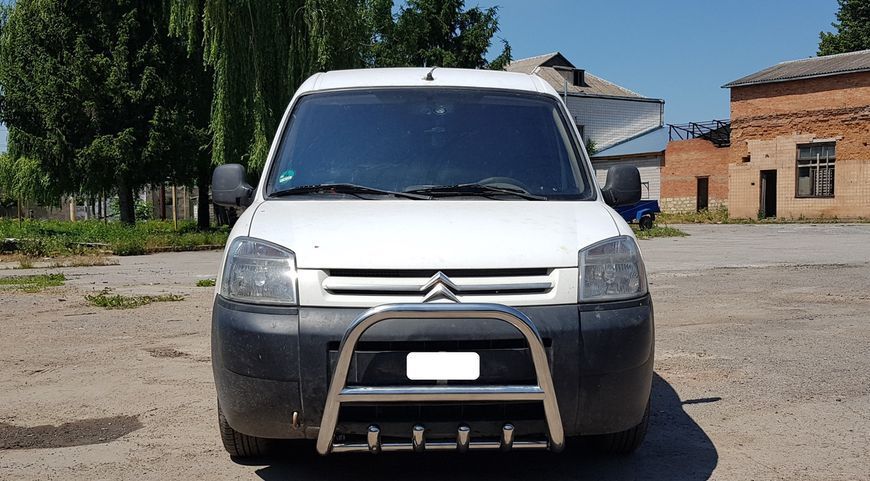 Кенгурятник передняя защита для Peugeot Partner 1996-2008+ AUG0159 фото