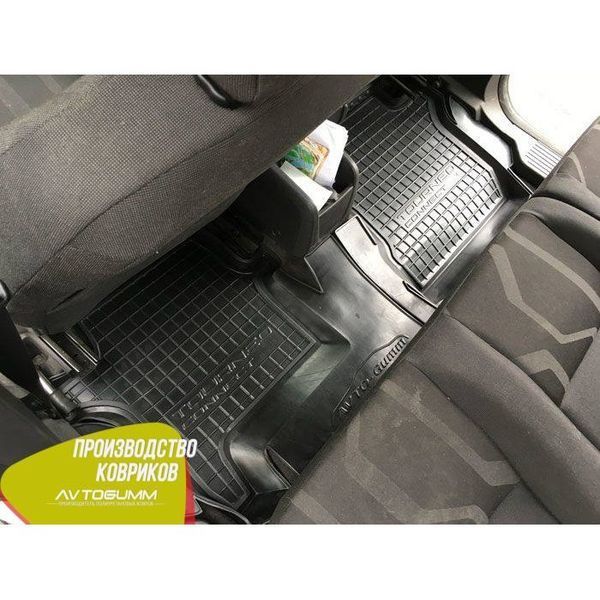 Коврики в салон автогум для Ford Connect 2013- / Форд Конект (длинная база) 11449 фото