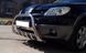Кенгурятник c логотипом защита переднего бампера с нержавейки d60 для Mitsubishi Outlander 2003-2016+ 0513 AUG0434 фото 3