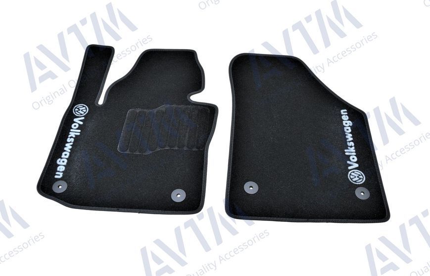 Ворсовые коврики в салон для Volkswagen Touran (2003-2014) 1489101926 фото