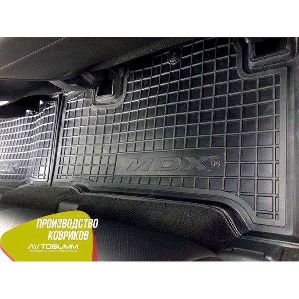 Килимки в салон автогум для Acura MDX 2006-2013 / Акура МД іКС 11479 фото