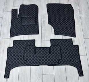 Авто коврики в салон из Экокожи для Volkswagen Touareg / Фольксваген Туарег 2002-2010 11339 фото