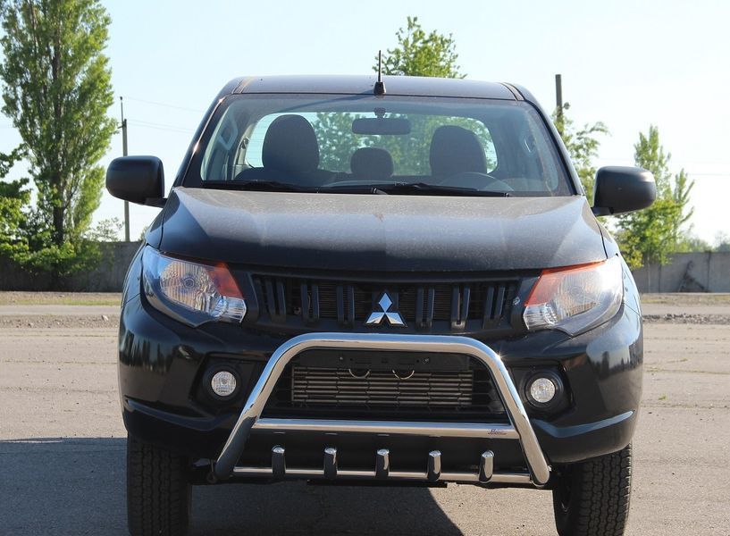 Кенгурятник для Mitsubishi L 200 96-06 07-10 10-15 15+ Защита заднего бампера/дуги/пороги AUG0413 фото