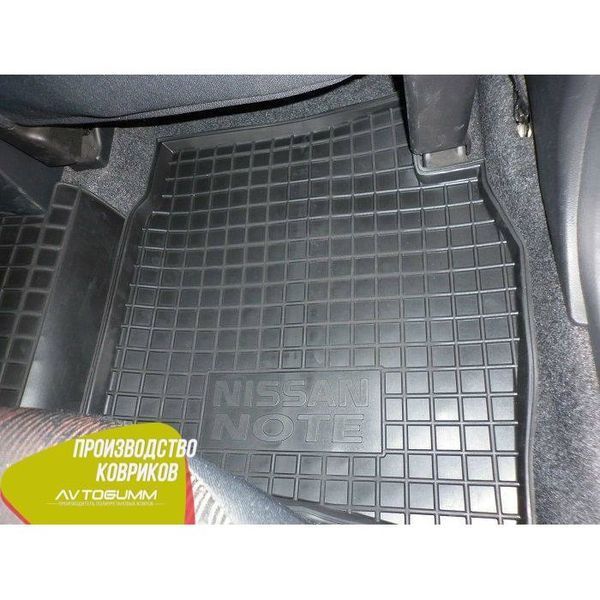 Килимки в салон автогум для Nissan Note 2005+/Ніссан Ноте 11260 фото