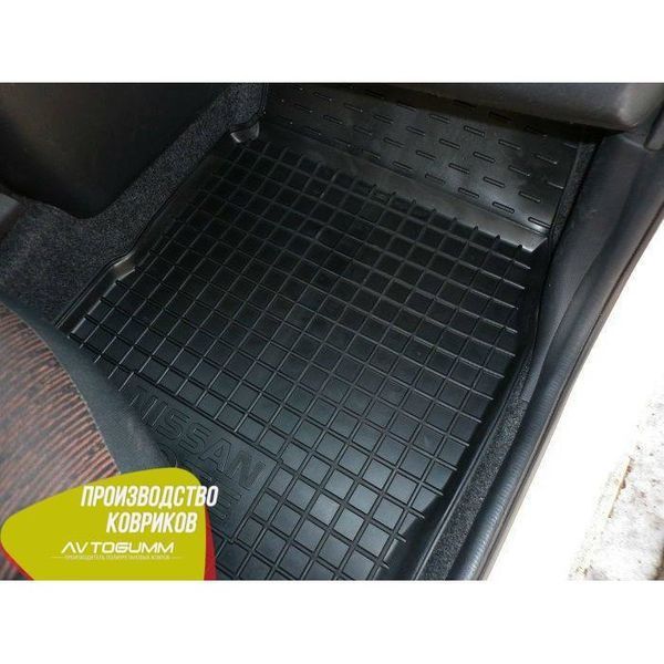 Килимки в салон автогум для Nissan Note 2005+/Ніссан Ноте 11260 фото