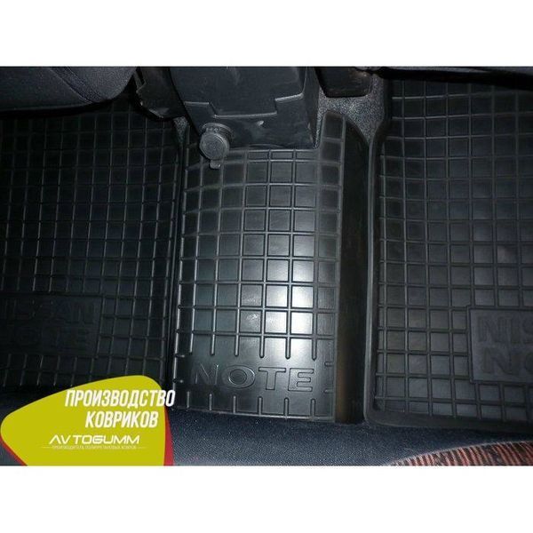 Килимки в салон автогум для Nissan Note 2005+/Ніссан Ноте 11260 фото