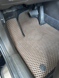 Ева килимки в салон для Hyundai Santa Fe 2018-2020 USA / Хюндай санта фе килимки 2637392526 фото