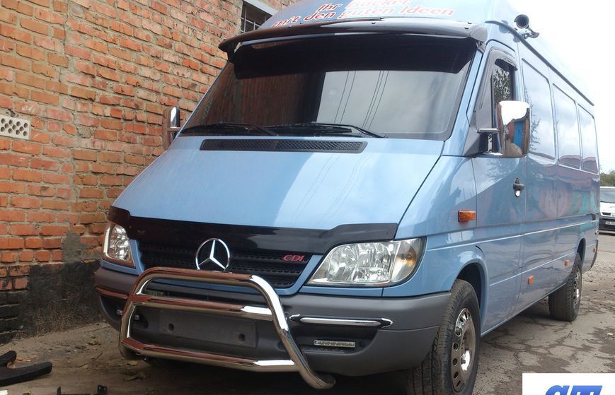 Кенгурятник для Mercedes Sprinter 1995-2014+ передняя защита бампера из нержавеющей стали AUG0065 фото