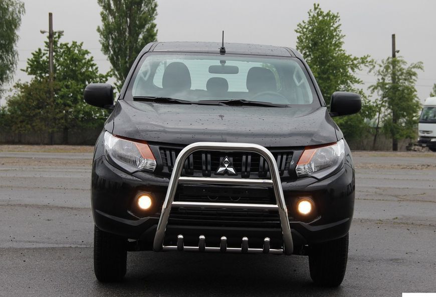 Кенгурятник для Mitsubishi L 200 96-06 07-10 10-15 15+ Защита заднего бампера/дуги/пороги AUG0415 фото