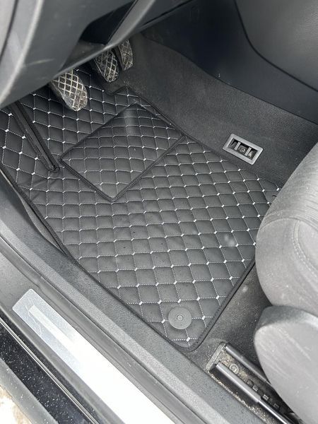 Авто коврики в салон из Экокожи для Ford Fiesta 2010-2017/ Форд Фиеста 2010 11182 фото