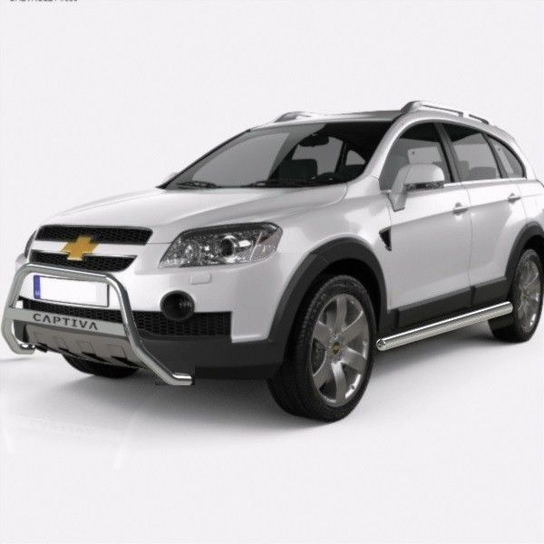 Кенгурятник для Chevrolet Captiva 2006+ 2011+ защита заднего бампера дуги пороги AUG0317 фото