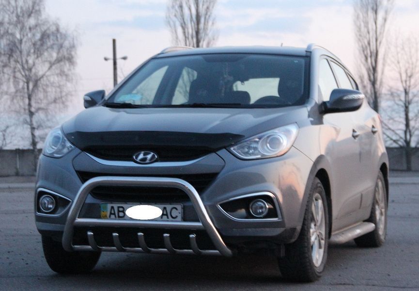 Кенгурятник для Hyundai IX-35 2010+ захист бампера дуги пороги AUG0767 фото