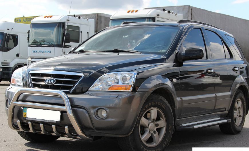 Кенгурятник захист на бампер для Kia Sorento 2002-2009 AUG0167 фото
