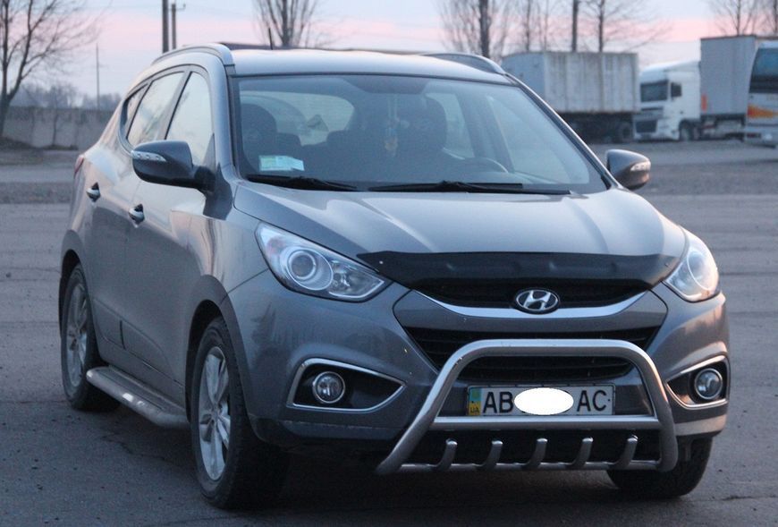 Кенгурятник для Hyundai IX-35 2010+ захист бампера дуги пороги AUG0767 фото