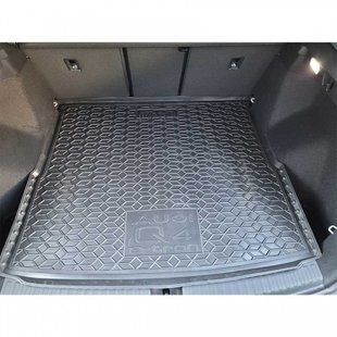 Коврик в багажник резиновый для Audi Q4 e-tron (верхняя полка) 2021+ 112098 фото