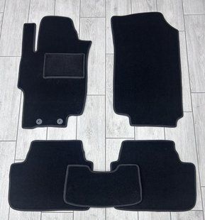 Ворсові килимки в салон для HONDA Accord 2002-2008 / Хонда акорд 2078079758 фото
