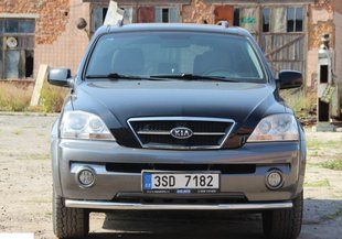 Кенгурятник УС одинарный Kia Sorento 2002-2009 Защита бампера AUG0170 фото