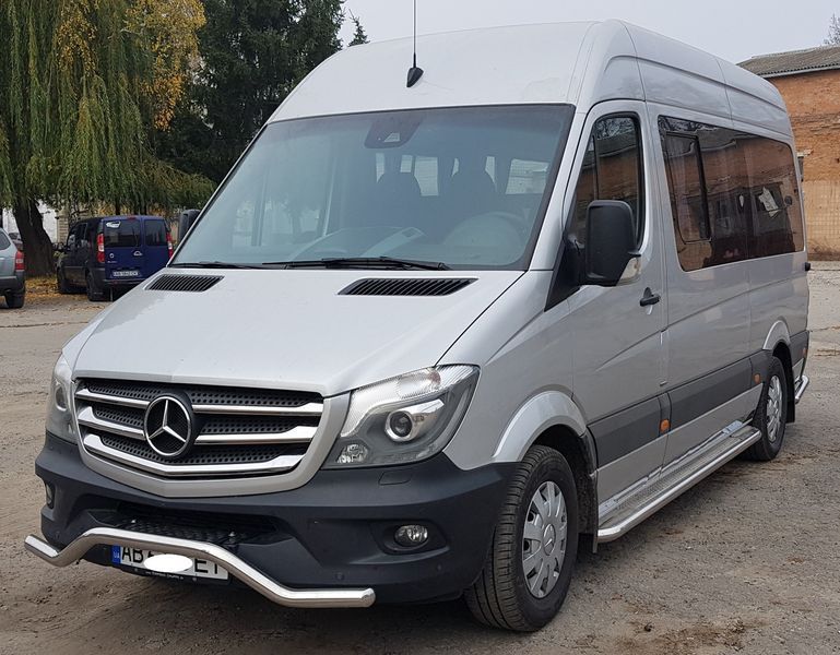 Кенгурятник УС одинарний Mercedes Sprinter 1995-2016 Захист бампера AUG0085 фото
