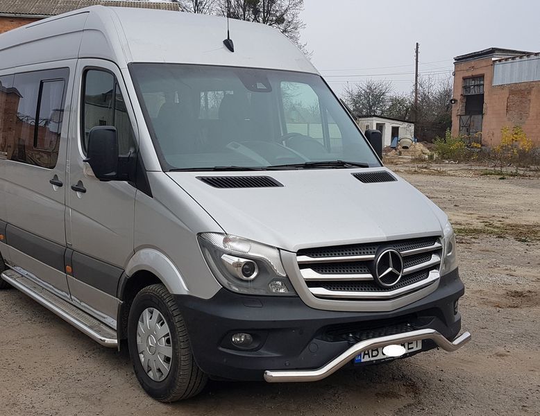 Кенгурятник УС одинарний Mercedes Sprinter 1995-2016 Захист бампера AUG0085 фото