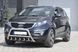 Передняя защита кенгурятник для Kia Sportage 2010-2015 из нержавеющей стали AUG0185 фото 1