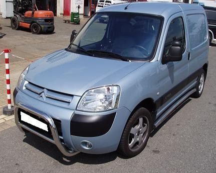 Кенгурятник передняя защита бампера Citroen Berlingo 1998-2008+ AUG0271 фото