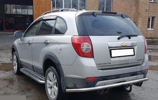 Захист заднього бампера ВУС Chevrolet Captiva 2006+ 2011+ кенгурятник дуги бічний захист пороги AUG0322 фото