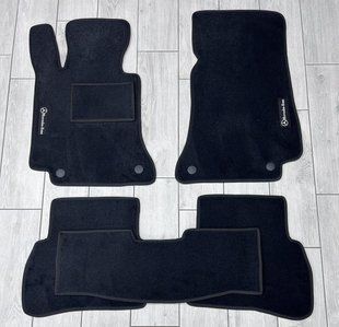 Ворсові килимки в салон для Мерседес/ Mercedes C-class (W 205) 2014-/ / 5шт 2078076869 фото