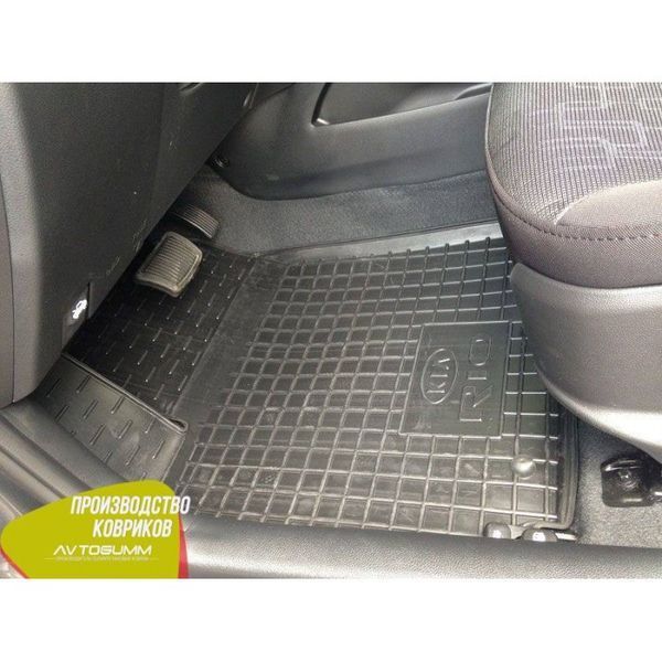 Килимки в салон автогум для Kia Rio / КІіа Rio 2011-2015 11191 фото