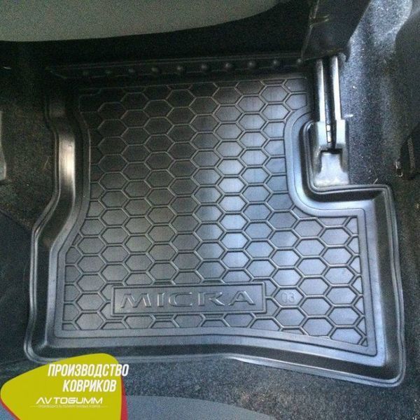Килимки в салон автогум для Nissan Micra (K12) 2002+/Ніссан Мікра 11520 фото