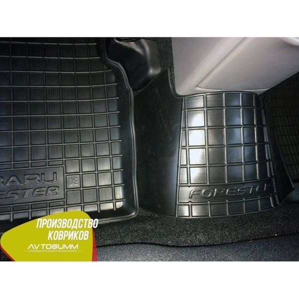 Килимки в салон автогум для Subaru Forester 2 2002-2008/Субару Форестер 11299 фото