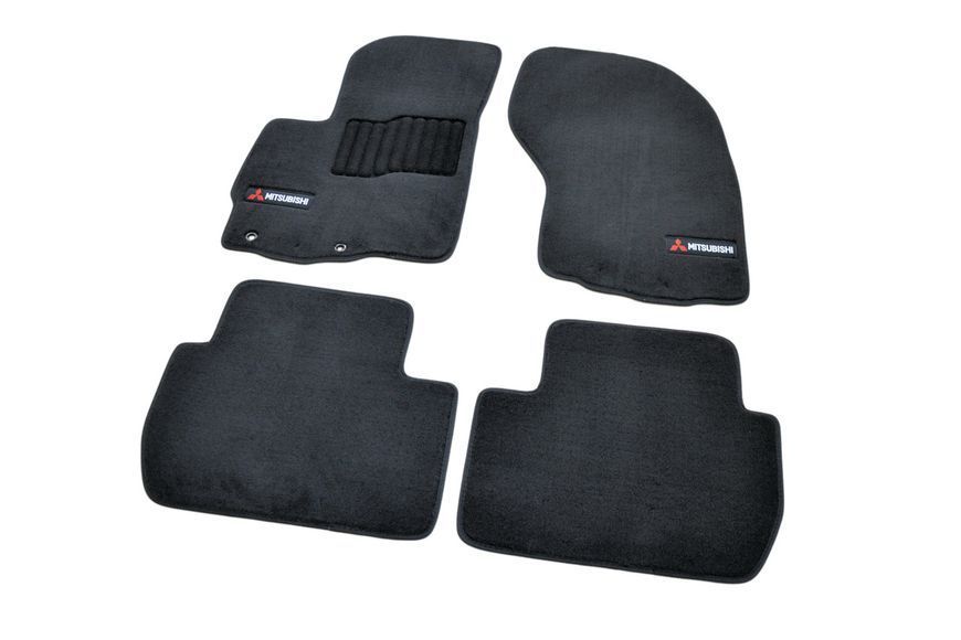 Ворсові килимки в салон для Mitsubishi Outlander XL (2006-2012) Premium 1489101914 фото