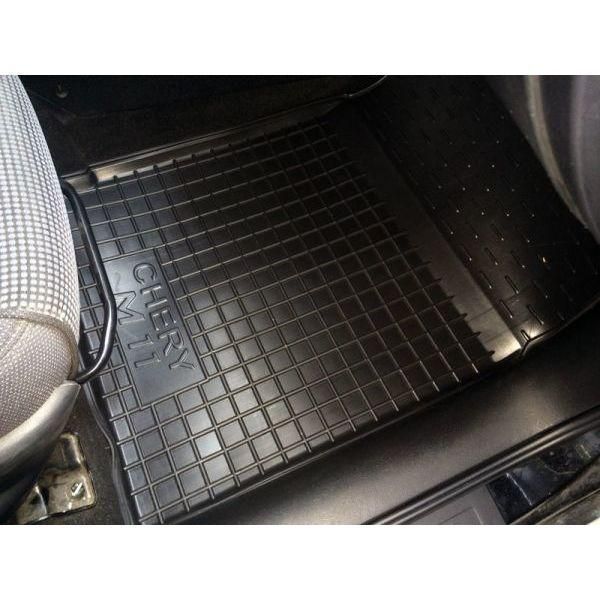 Килимки в салон автогум для Chery M11 2008-2013 / Чері М11 11131 фото
