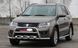 Кенгурятник + УС SHARK для Suzuki Grand Vitara 2012-2014 защита бампера дуги пороги AUG0625 фото 3