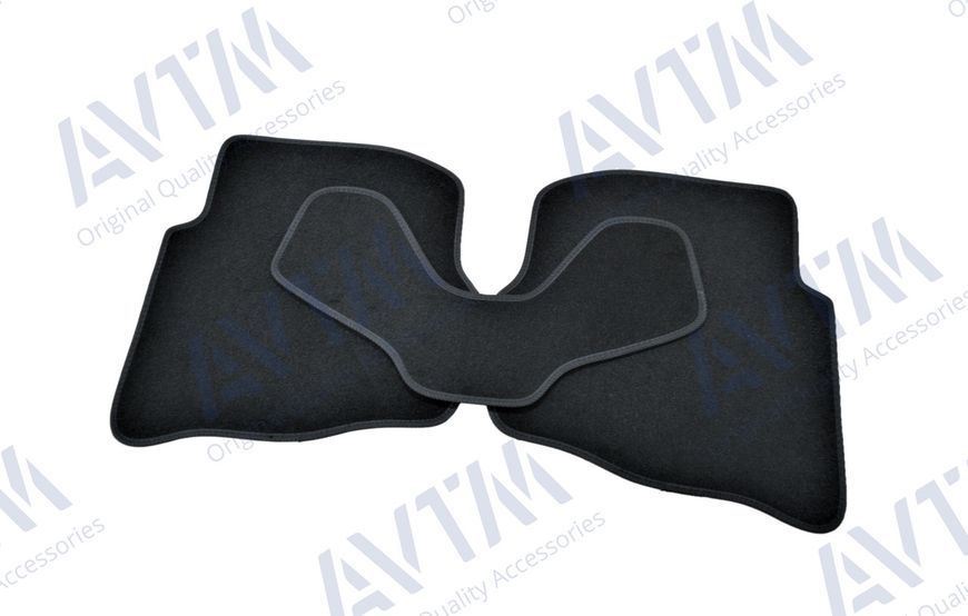 Ворсовые коврики в салон для Volkswagen Polo (2001-2008) 1489101916 фото