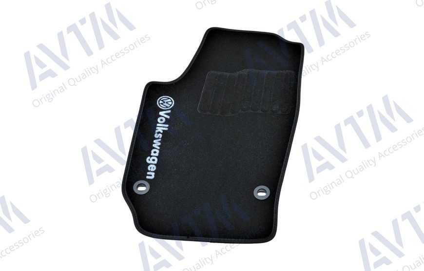 Ворсовые коврики в салон для Volkswagen Polo (2001-2008) 1489101916 фото