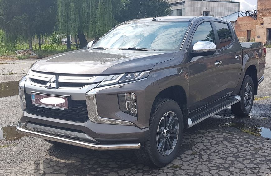 Кенгурятник Захист переднього бампера D60 УС одинарний Mitsubishi L 200 1996-2018+ 0503 AUG0425 фото