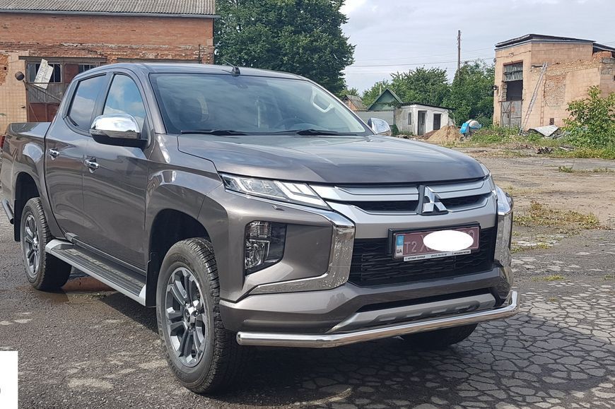 Кенгурятник Захист переднього бампера D60 УС одинарний Mitsubishi L 200 1996-2018+ 0503 AUG0425 фото