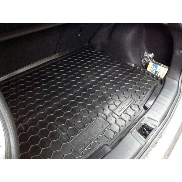 Килимок в багажник гумовий для Nissan Qashqai 2014+/Ніссан Кашкай/нісан 111331 фото
