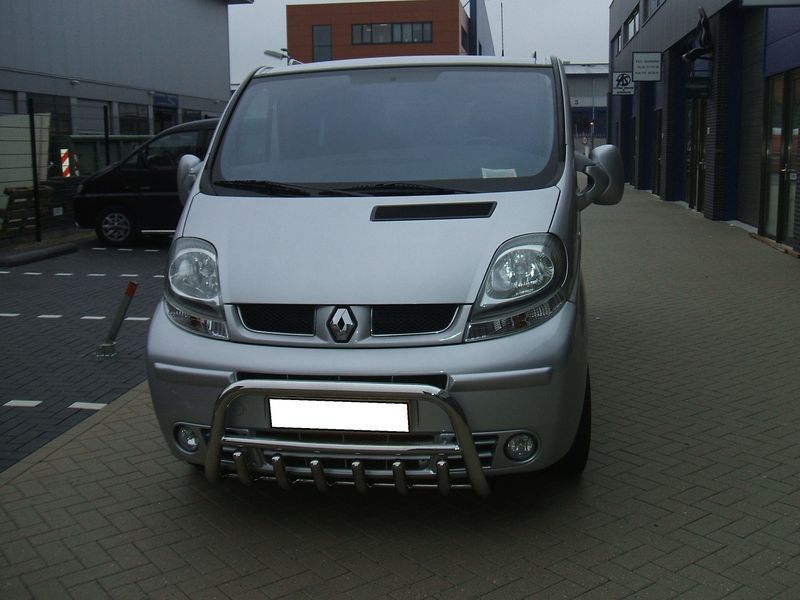 Кенгурятник для Renault Trafic 2001-2014, 2014+ Защита заднего бампера/дуги/пороги AUG0576 фото