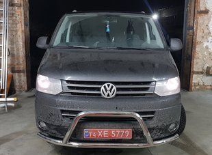 Кенгурятник передній захист для Volkswagen T5 2009-2015 AUG0127 фото